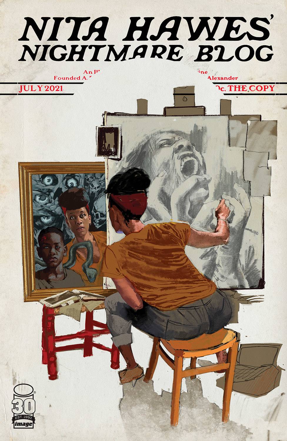 Image Comics Comic Books NITA HAWES NIGHTMARE BLOG #6 CVR B ALEXANDER (MR) 70985303224300621 FEB220233