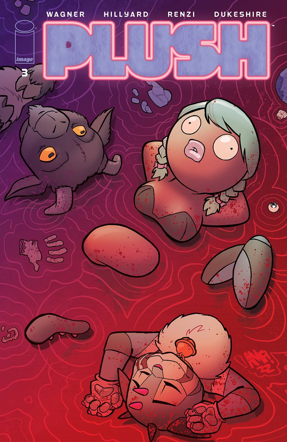 Image Comics Comic Books PLUSH #3 (OF 6) CVR B FLEECS (MR) 70985303630200321 NOV220264