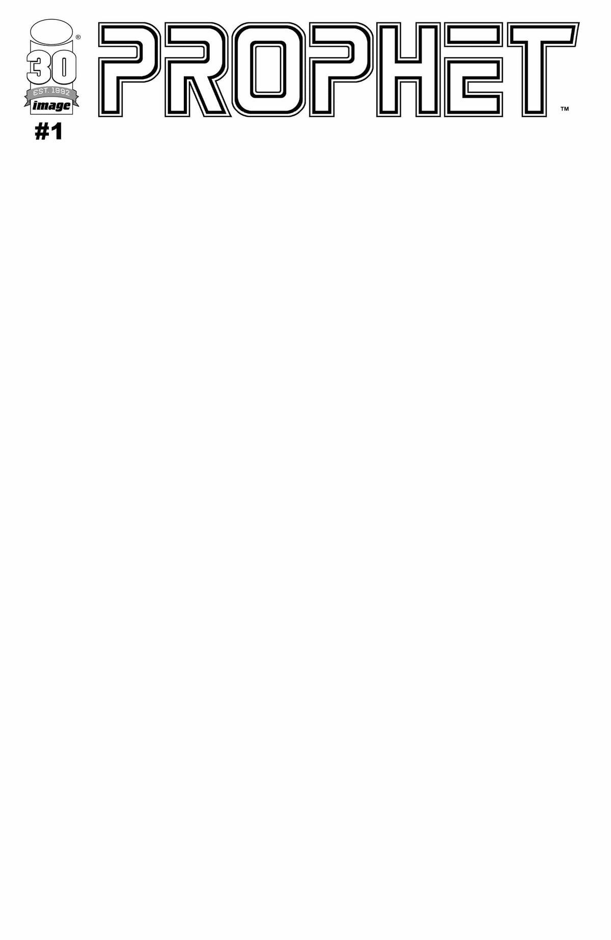 Image Comics Comic Books PROPHET #1 REMASTERED ED CVR G BLANK SKETCH CVR 70985303480300171 MAY220070