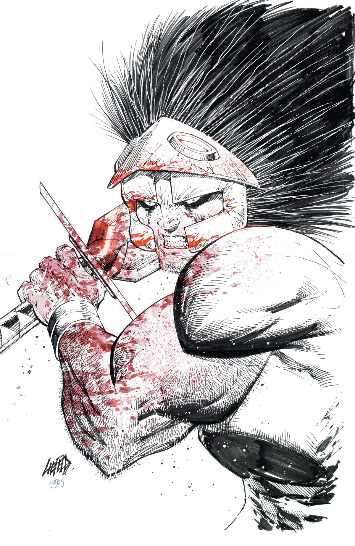 Image Comics Comic Books > Incentives PROPHET #1 REMASTERED ED CVR K 1:100 INCV LIEFELD RAW 70985303577000121 MAY228253