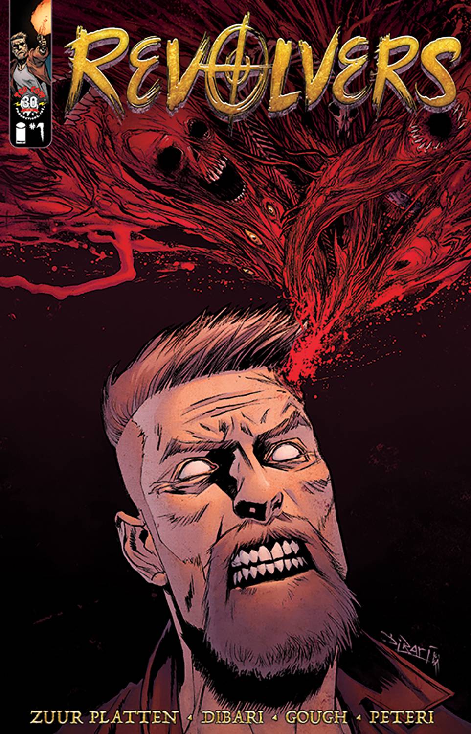 Image Comics Comic Books REVOLVERS #1 (OF 4) CVR B DIBARI & GOUGH (MR) 70985303601200121 AUG220084