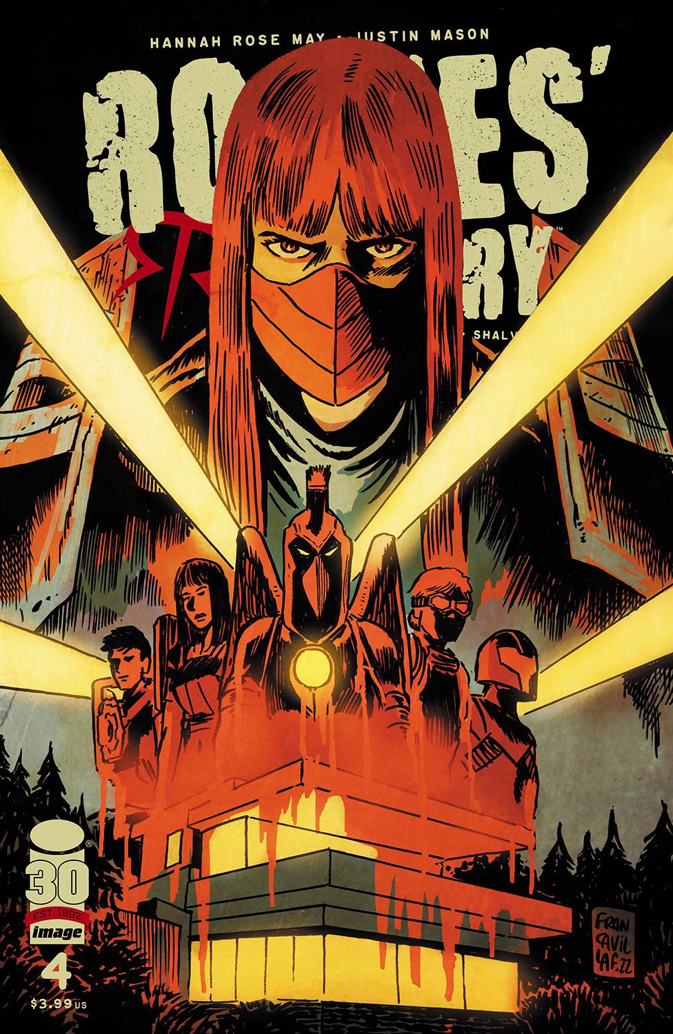 Image Comics Comic Books ROGUES GALLERY #4 CVR B FRANCAVILLA (MR) 70985303472800421 AUG220218