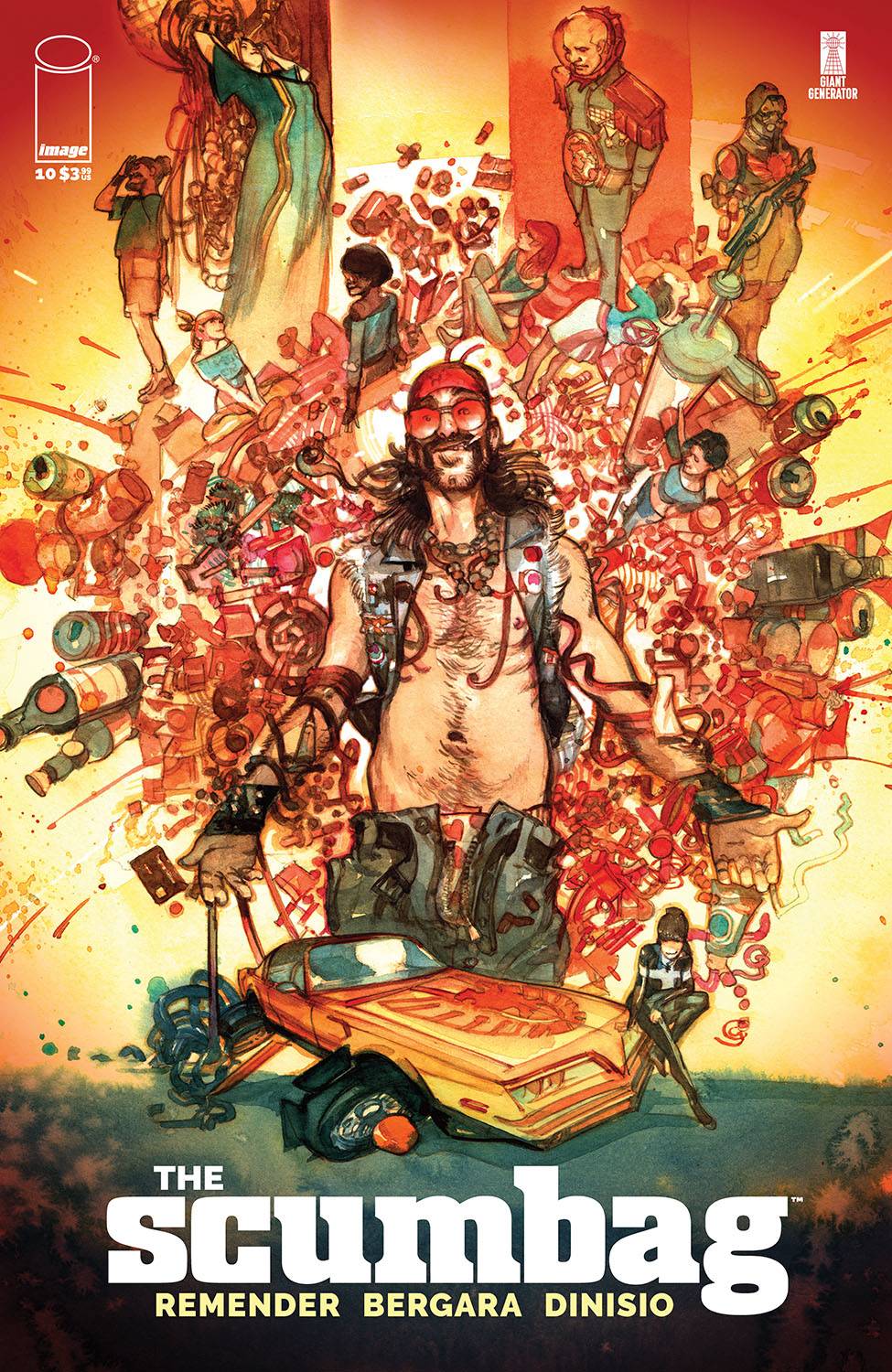 Image Comics Comic Books SCUMBAG #10 CVR B TOCCHINI 70985303036201021 MAY210196