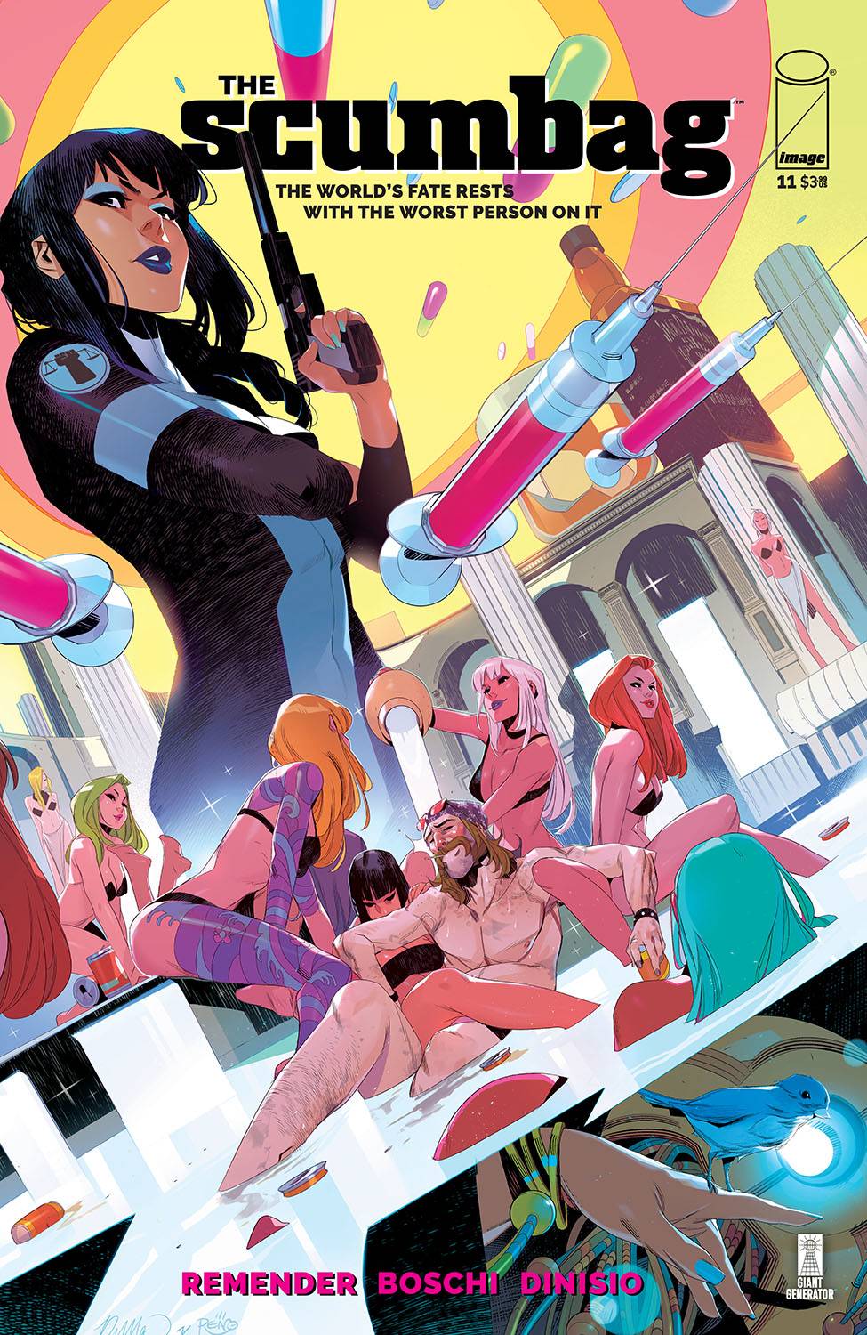 Image Comics Comic Books SCUMBAG #11 CVR B DI MEO & DINISIO 70985303036201121 SEP210068
