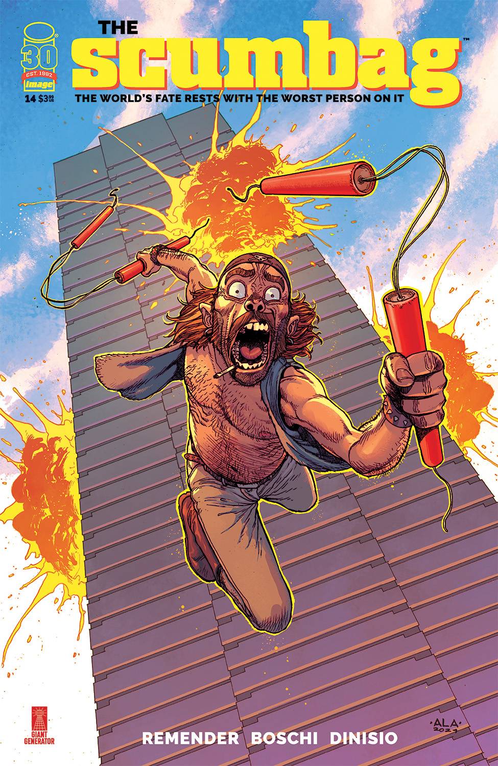 Image Comics Comic Books SCUMBAG #14 CVR C ARAUJO (MR) 70985303036201431 MAR228827