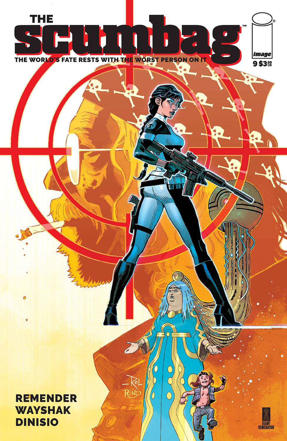 Image Comics Comic Books SCUMBAG #9 CVR A BOSCHI & DINISIO 70985303036200911 APR210327