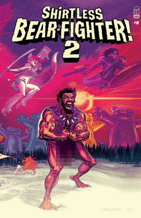SHIRTLESS BEAR-FIGHTER 2 #4 (OF 7) CVR B BRUNNER