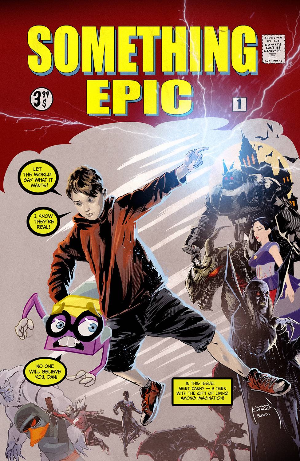 Image Comics Comic Books SOMETHING EPIC #1 CVR D KUDRANSKI 70985303738500141 MAR230018