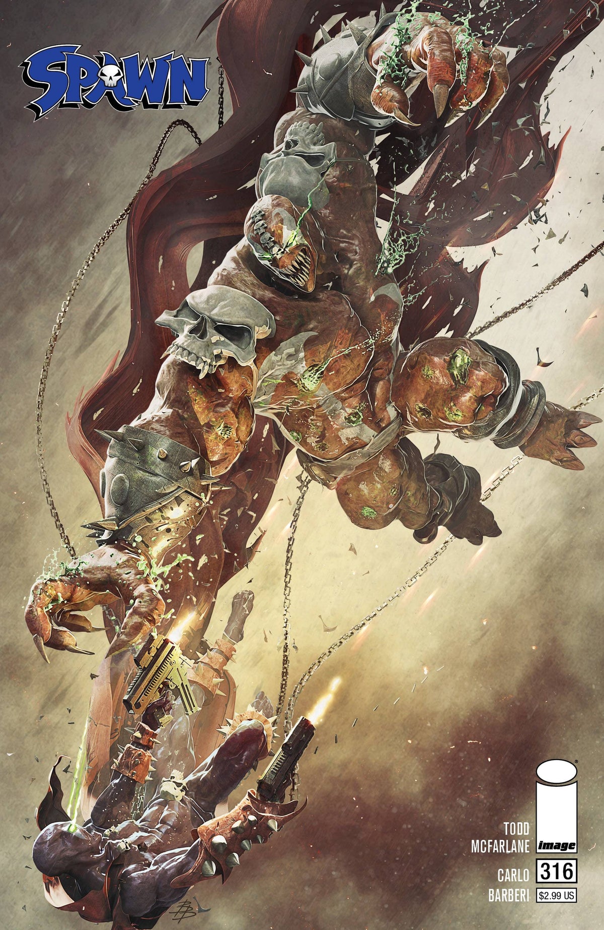 Image Comics Comic Books SPAWN #316 CVR C BARENDS 70985300214731631 JAN210218