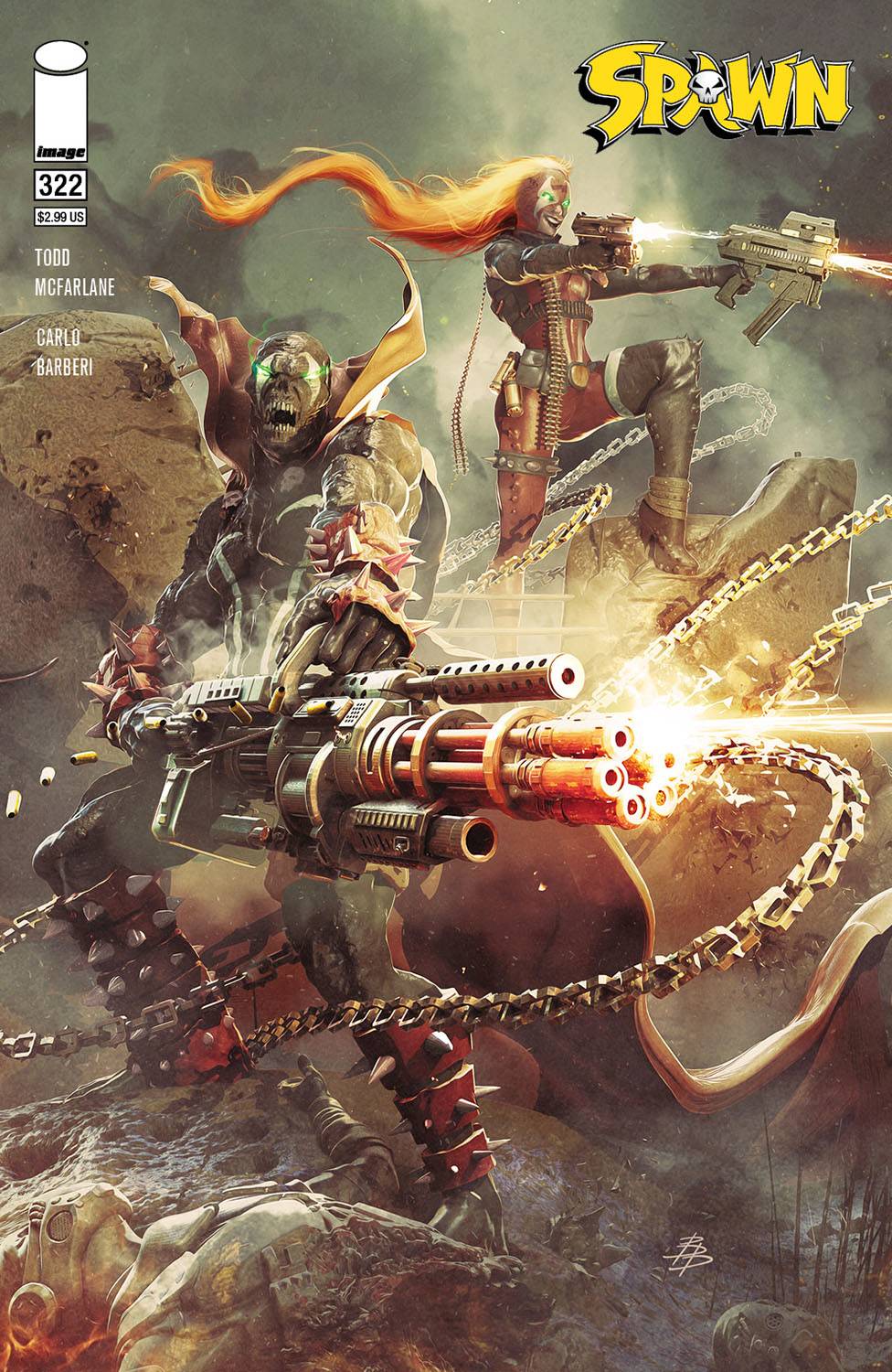 Image Comics Comic Books SPAWN #322 CVR A BARENDS 70985300214732211 JUL210263