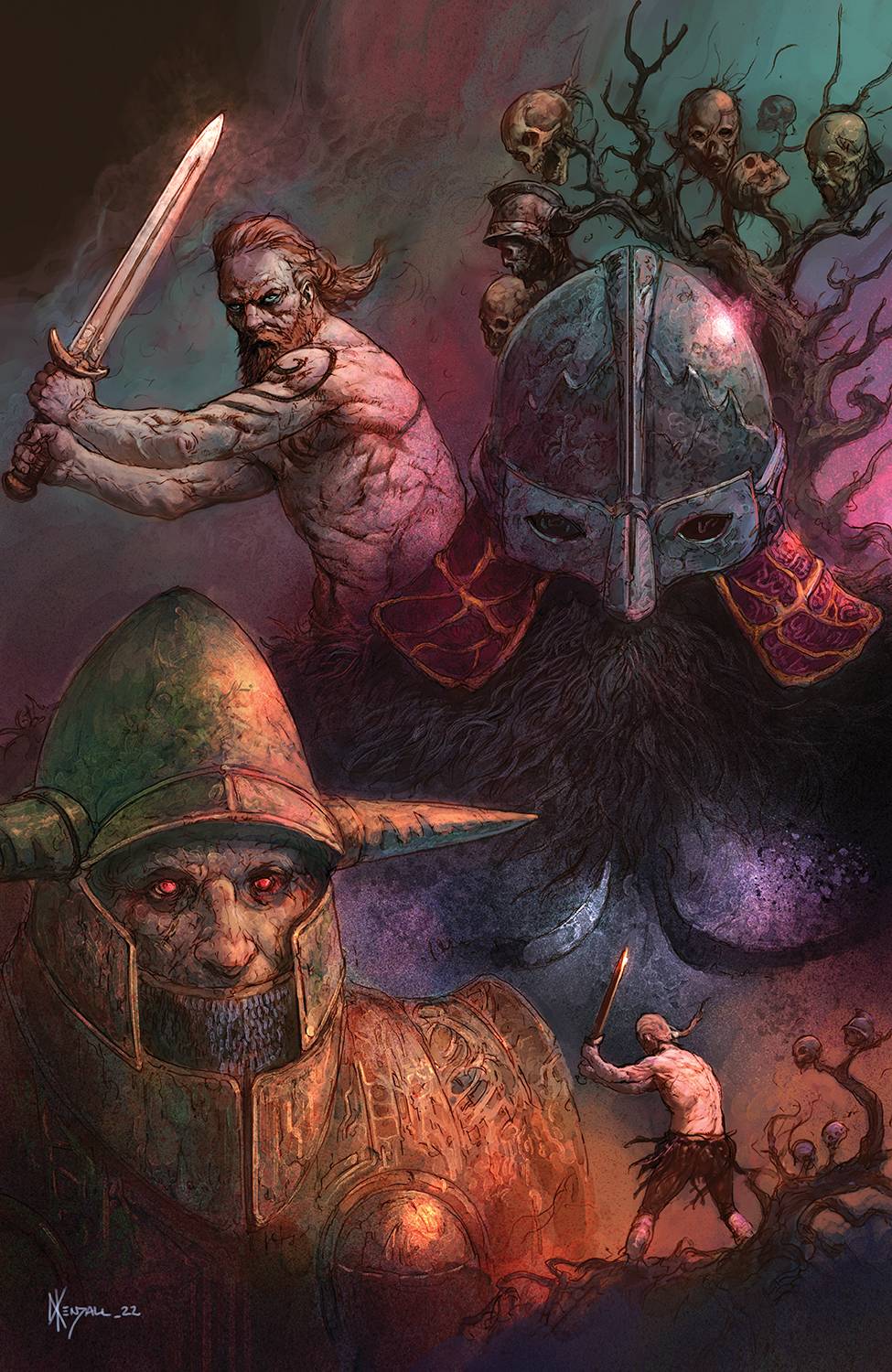 Image Comics Comic Books STARHENGE DRAGON & BOAR #6 (OF 6) CVR C KENDALL (MR) 70985303473500631 OCT220219