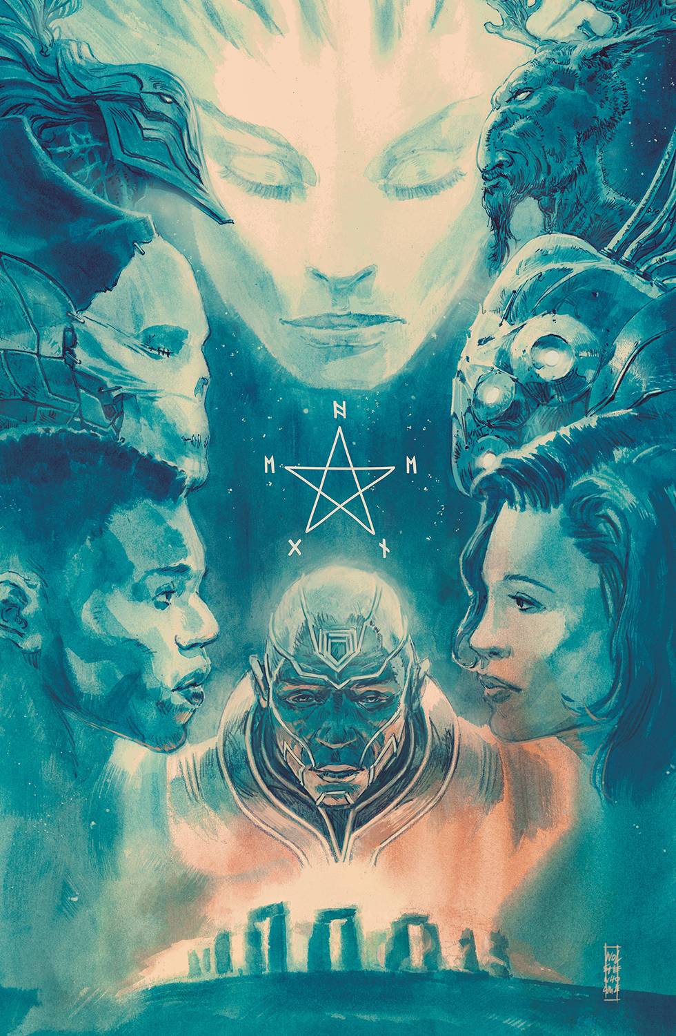 Image Comics Comic Books STARHENGE DRAGON & BOAR #6 (OF 6) CVR E WOLSTENHOLME (MR) 70985303473500651 OCT220221