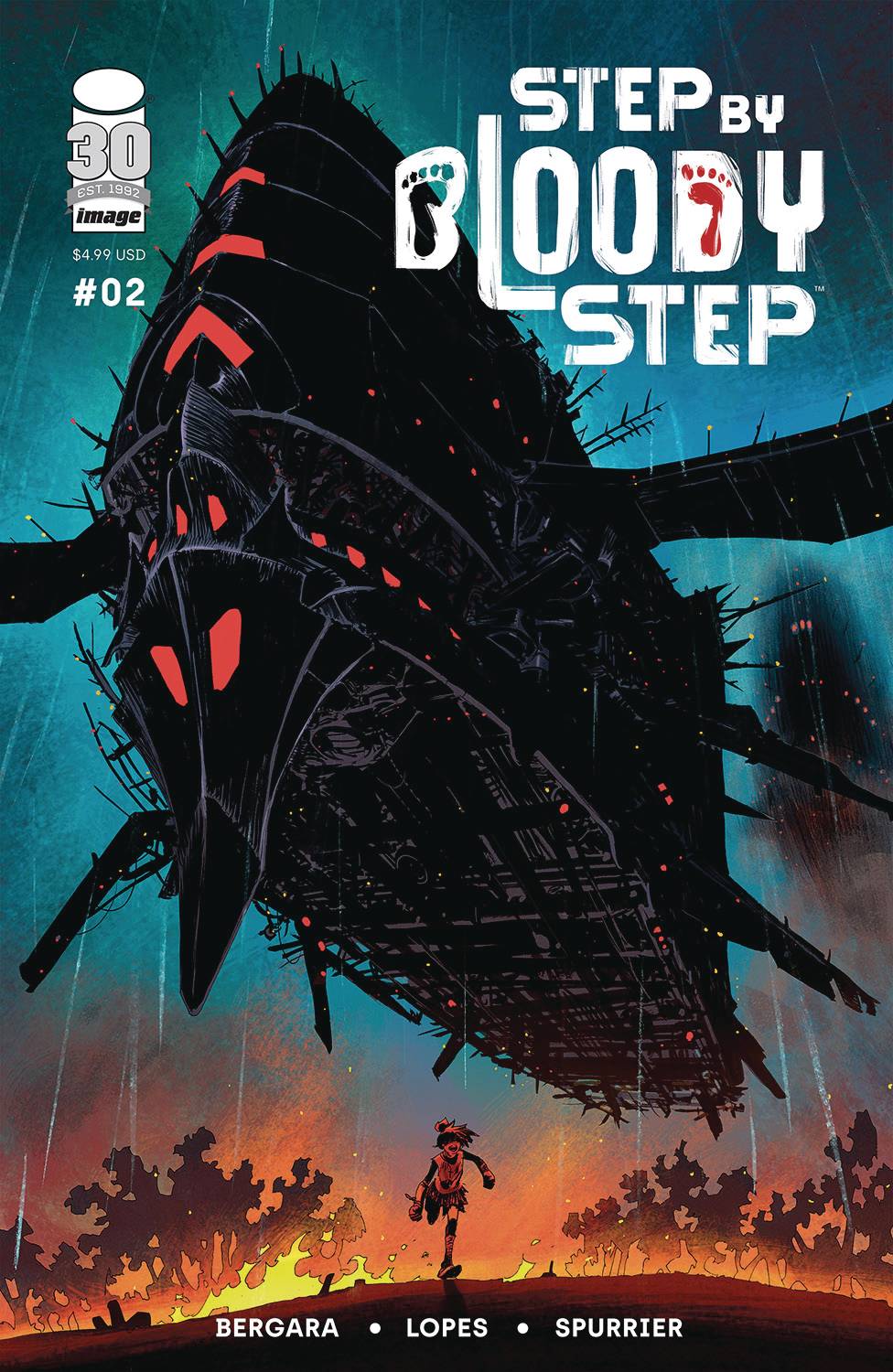 Image Comics Comic Books STEP BY BLOODY STEP #2 (OF 4) CVR A BERGARA 70985303315800211 JAN220303