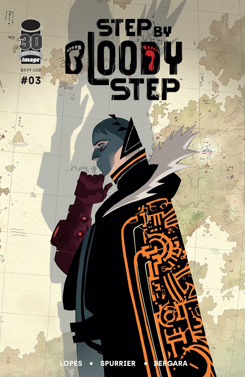 Image Comics Comic Books STEP BY BLOODY STEP #3 (OF 4) CVR A BERGARA 70985303315800311 FEB220255