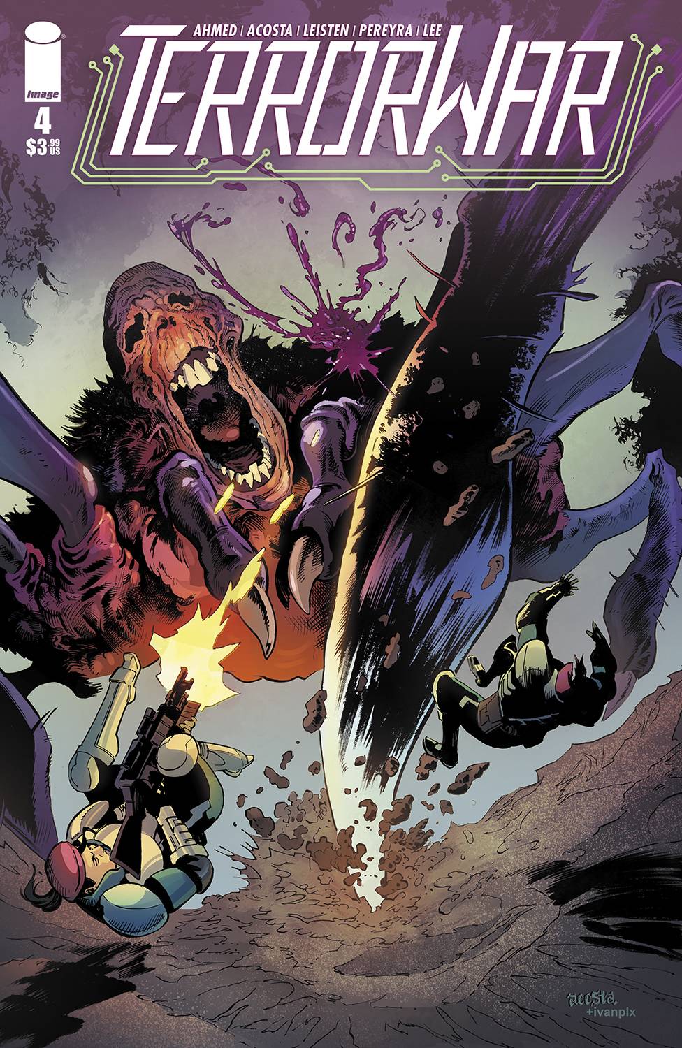 Image Comics Comic Books TERRORWAR #4 (MR) 70985303728600411 MAY230287