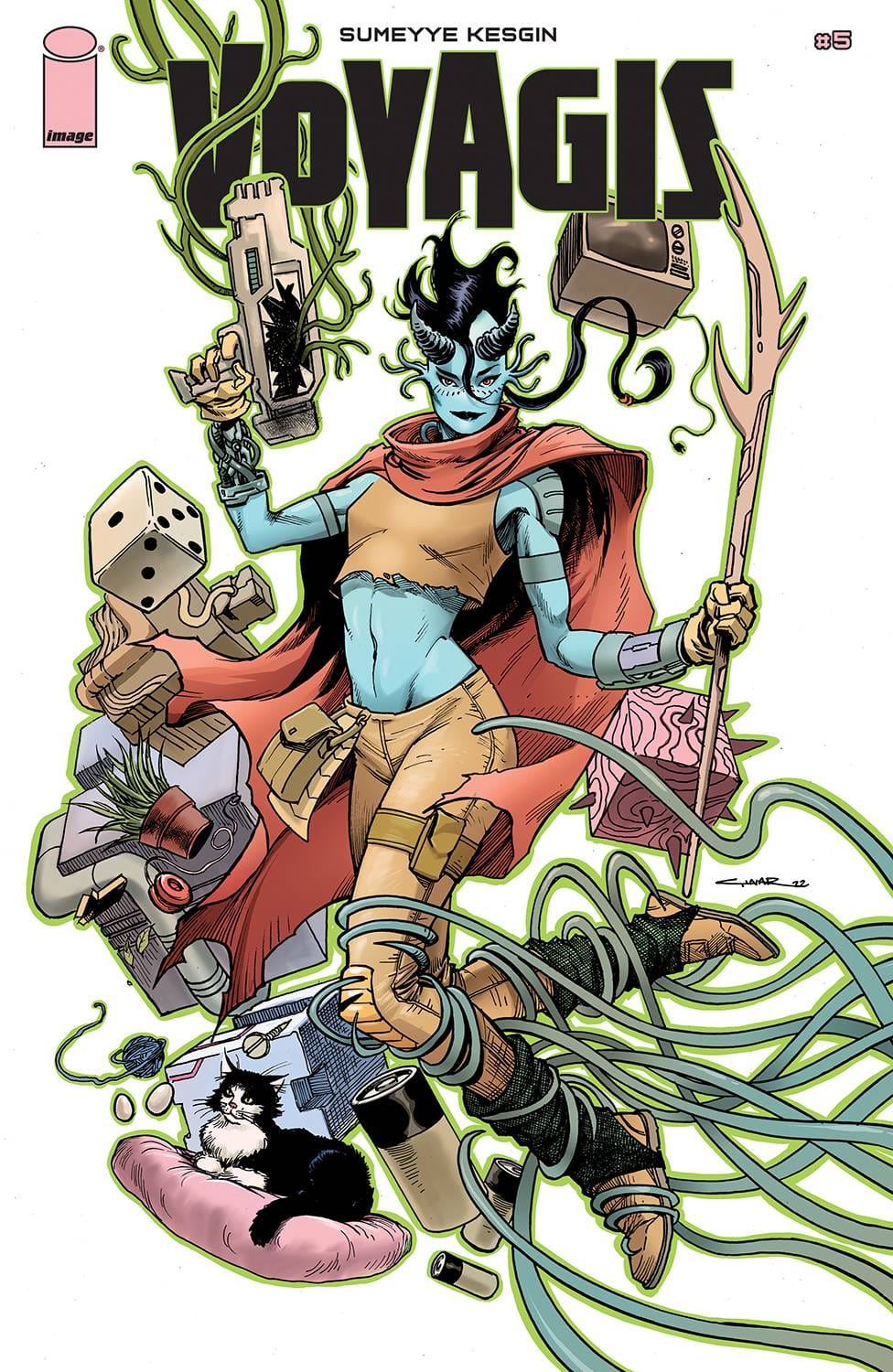 Image Comics Comic Books VOYAGIS #5 (OF 5) CVR B CINAR 70985303631900521 JAN230293