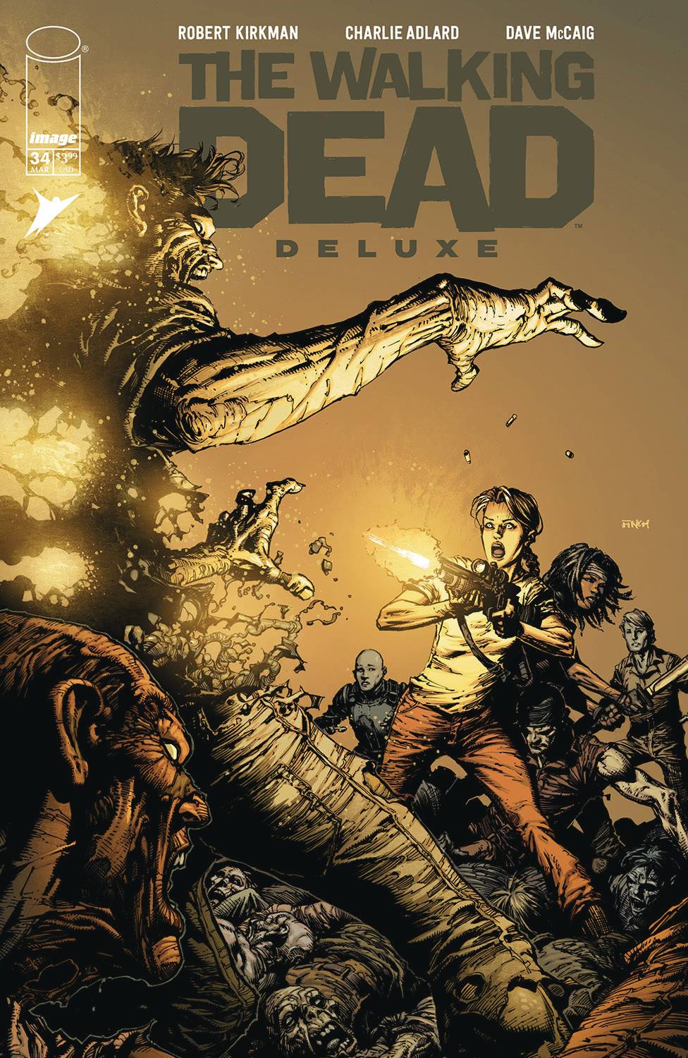 Image Comics Comic Books WALKING DEAD DLX #34 CVR A FINCH & MCCAIG (MR) 70985303037903411 JAN220316