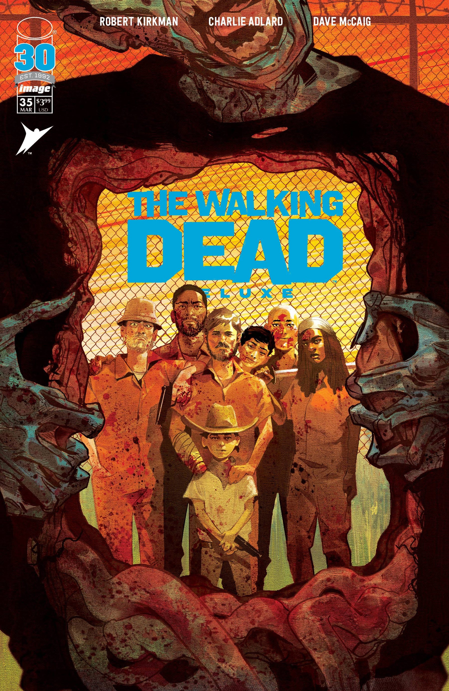 WALKING DEAD DLX #35 CVR C DEL MUNDO (MR)