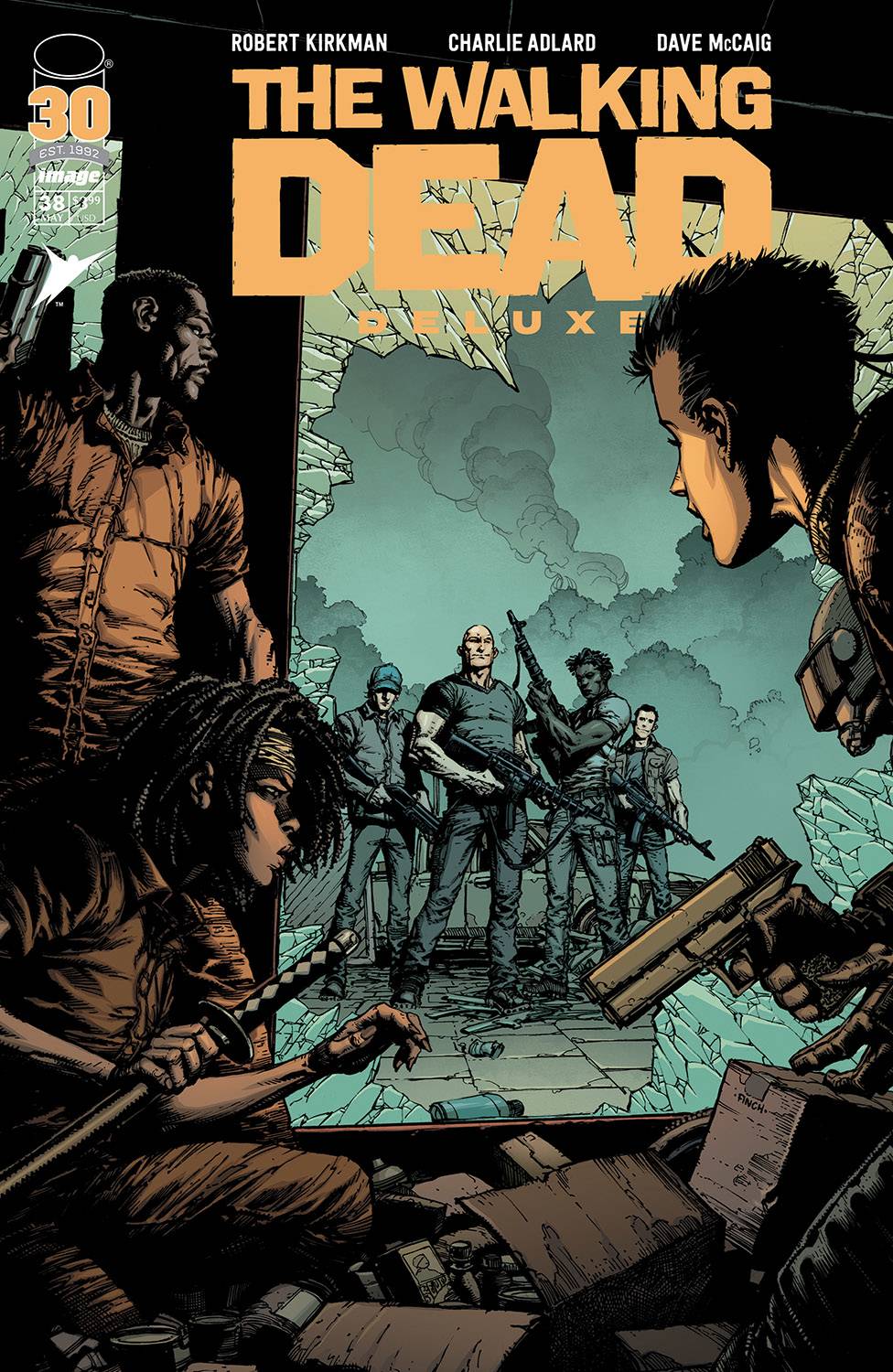 WALKING DEAD DLX #38 CVR A FINCH & MCCAIG (MR) - Third Eye