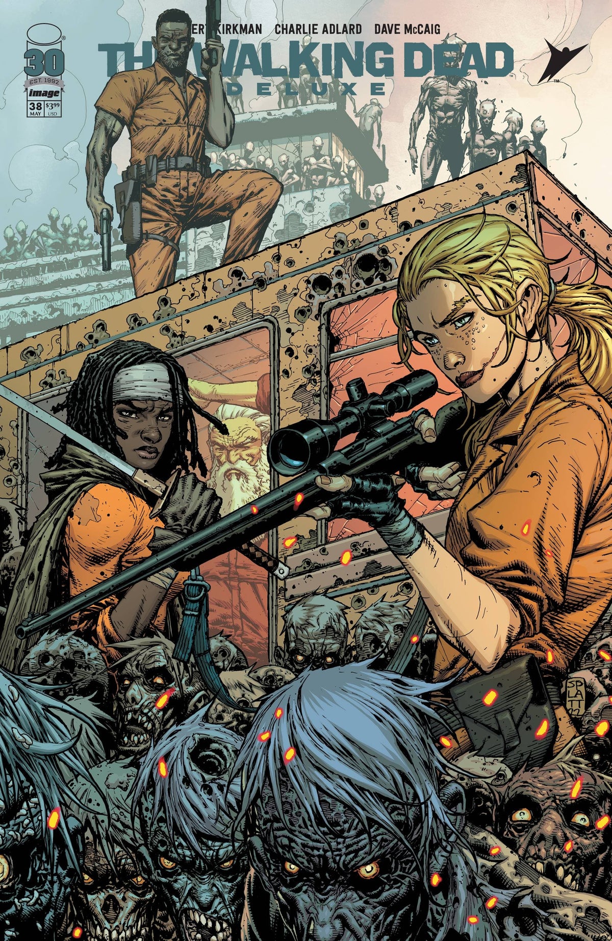 WALKING DEAD DLX #38 CVR C PLATT & MCCAIG (MR) - Third Eye