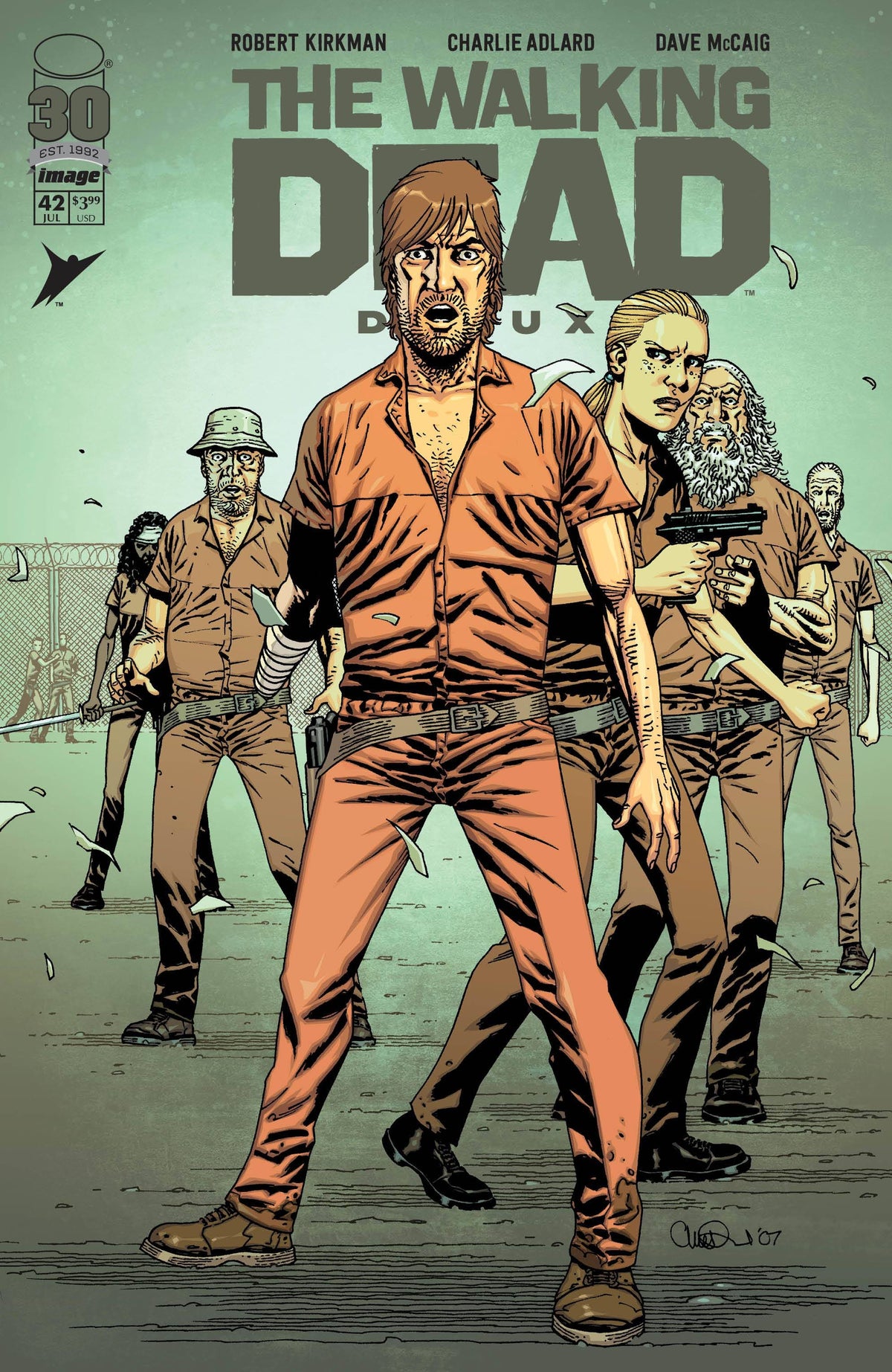 Image Comics Comic Books WALKING DEAD DLX #42 CVR B ADLARD & MCCAIG (MR) 70985303037904221 MAY220285