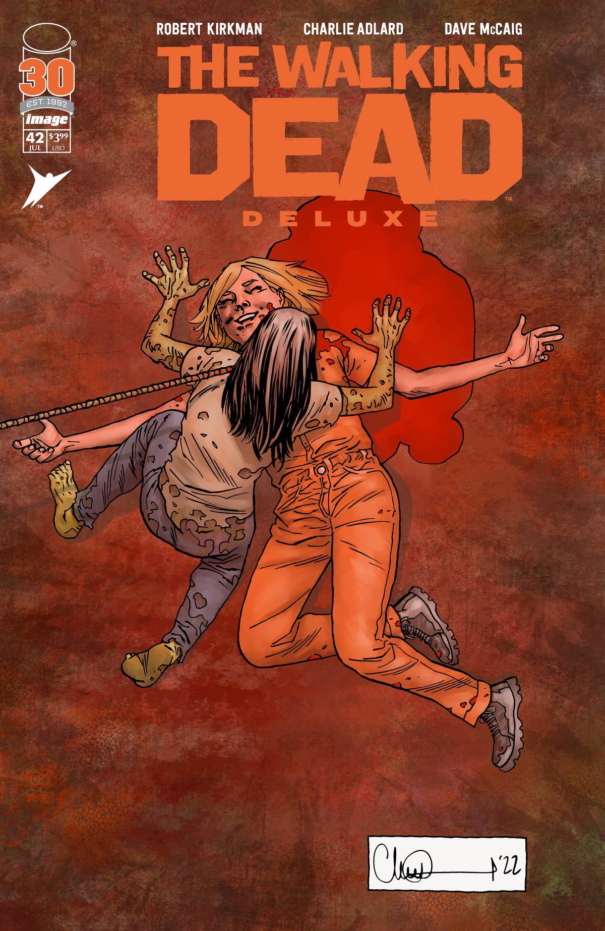 WALKING DEAD DLX #42 CVR E ADLARD (MR) - Third Eye