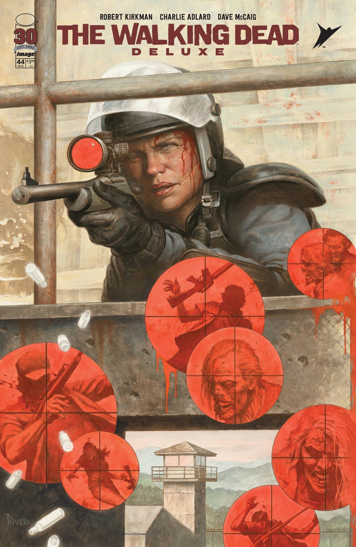 Image Comics Comic Books WALKING DEAD DLX #44 CVR C RIVERA (MR) 70985303037904431 JUN220343