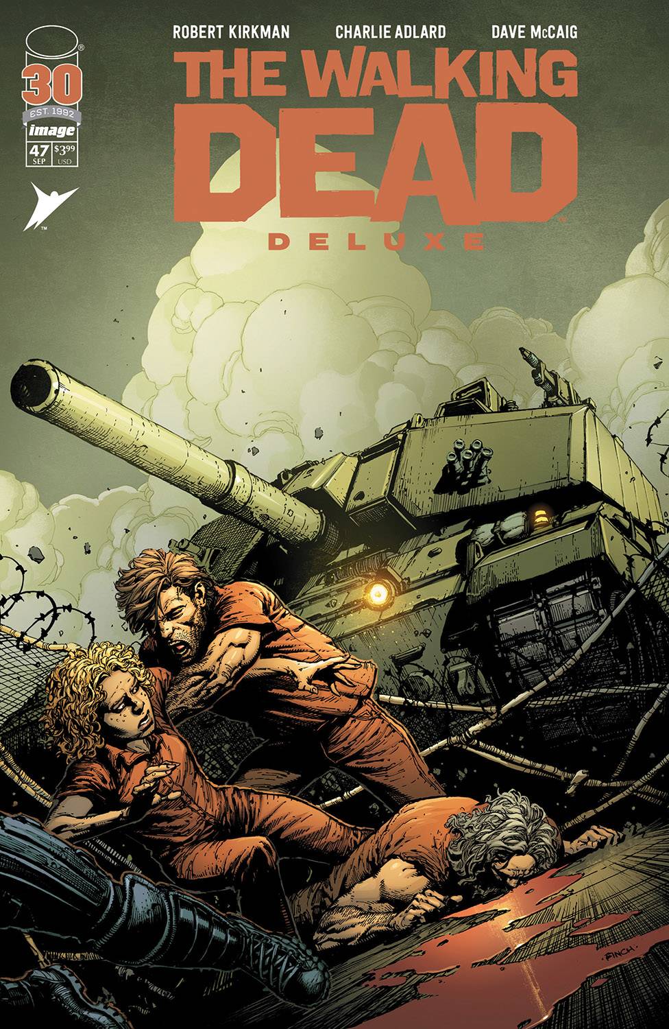 Image Comics Comic Books WALKING DEAD DLX #47 CVR A FINCH & MCCAIG (MR) 70985303037904711 JUL220269