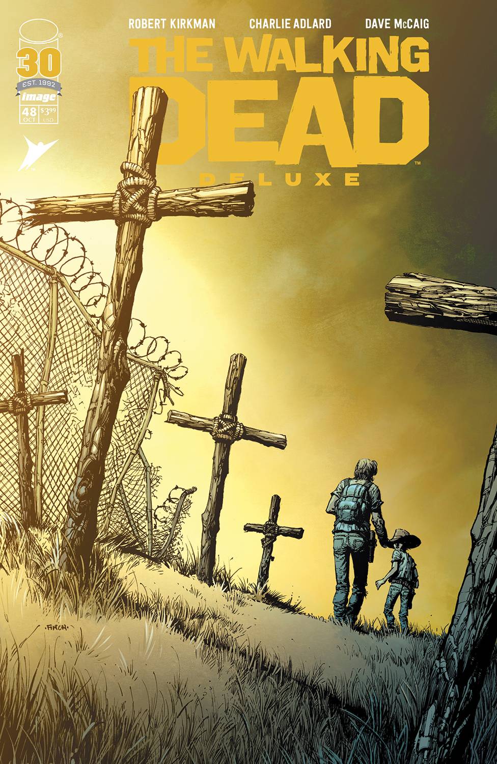 Image Comics Comic Books WALKING DEAD DLX #48 CVR A FINCH & MCCAIG (MR) 70985303037904811 AUG220252