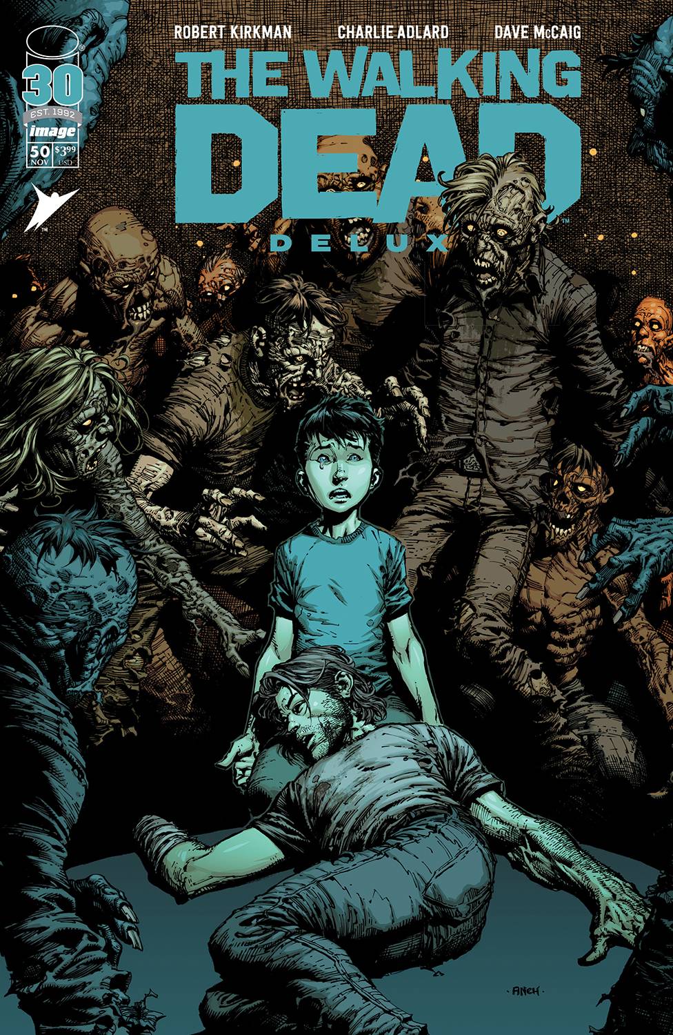 Image Comics Comic Books WALKING DEAD DLX #50 CVR A FINCH & MCCAIG (MR) 70985303037905011 SEP220081