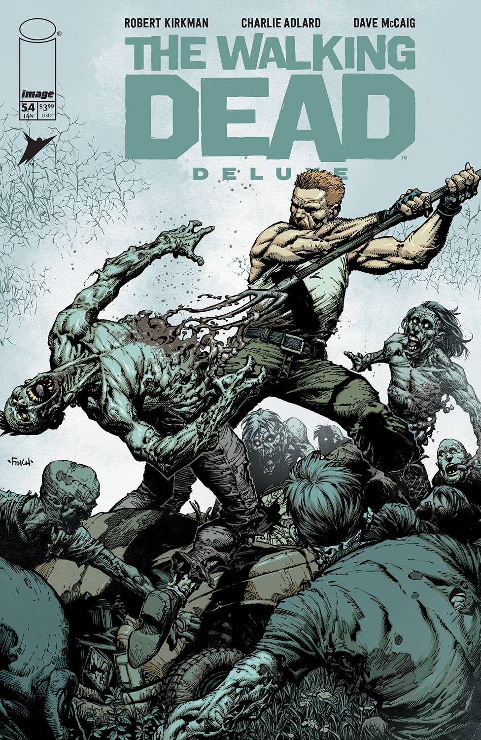 WALKING DEAD DLX #54 CVR A FINCH & MCCAIG (MR) - Third Eye