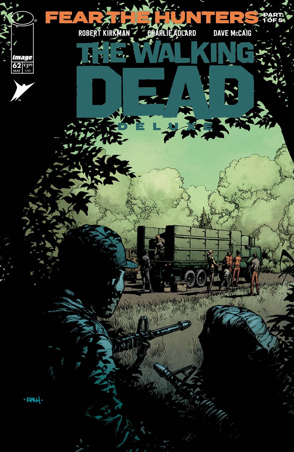 Image Comics Comic Books WALKING DEAD DLX #62 CVR A FINCH & MCCAIG (MR) 70985303037906211 MAR230203