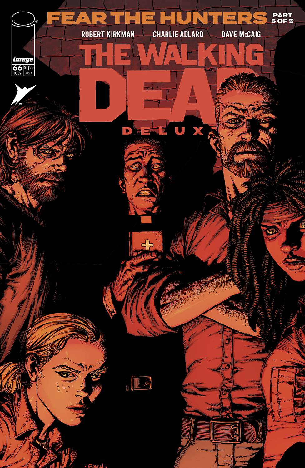 WALKING DEAD DLX #66 CVR A FINCH & MCCAIG (MR)