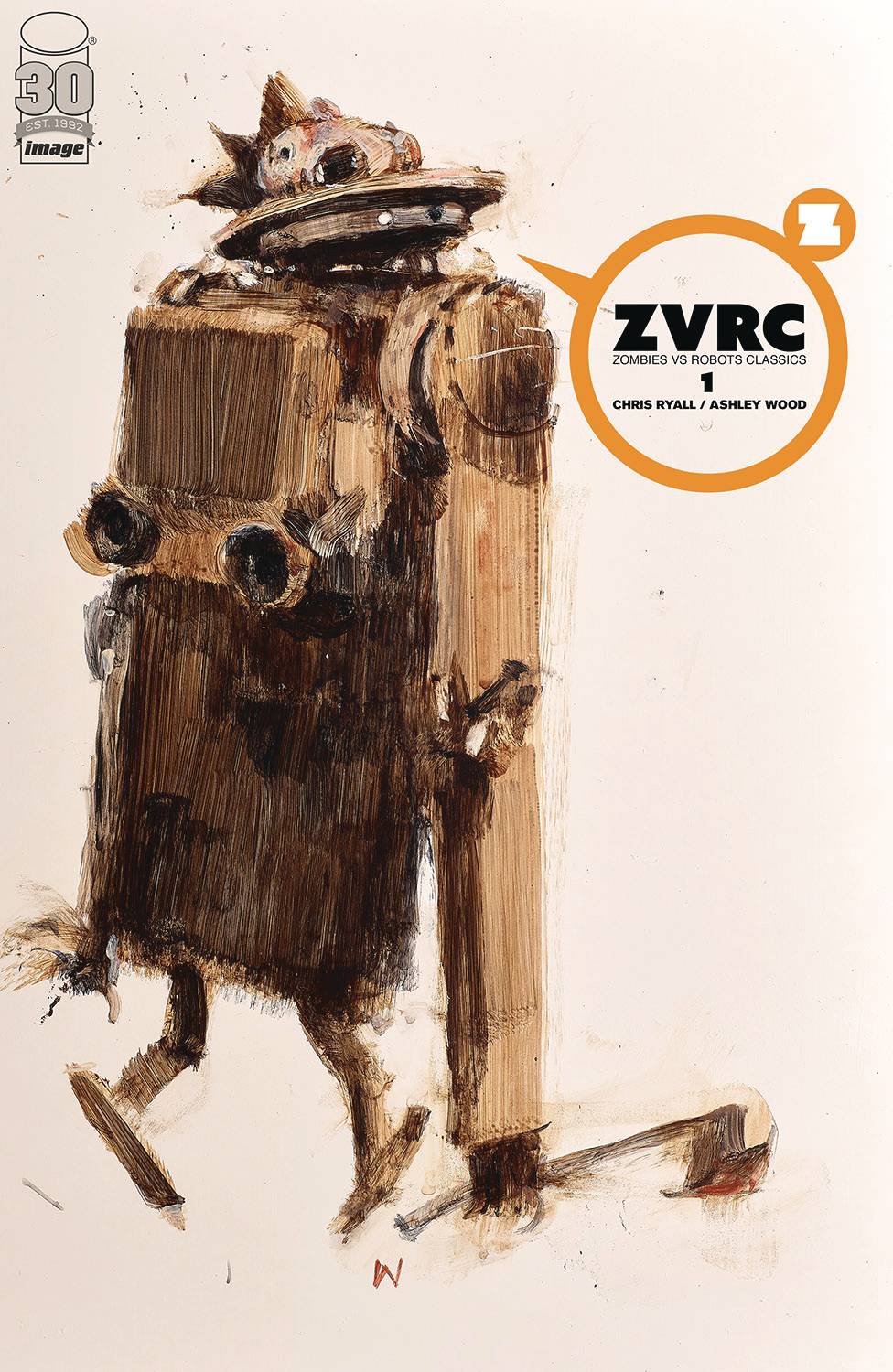 Image Comics Comic Books ZVRC ZOMBIES VS ROBOTS CLASSIC #1 (OF 4) CVR A WOOD (MR) 70985303361500111 JAN220117