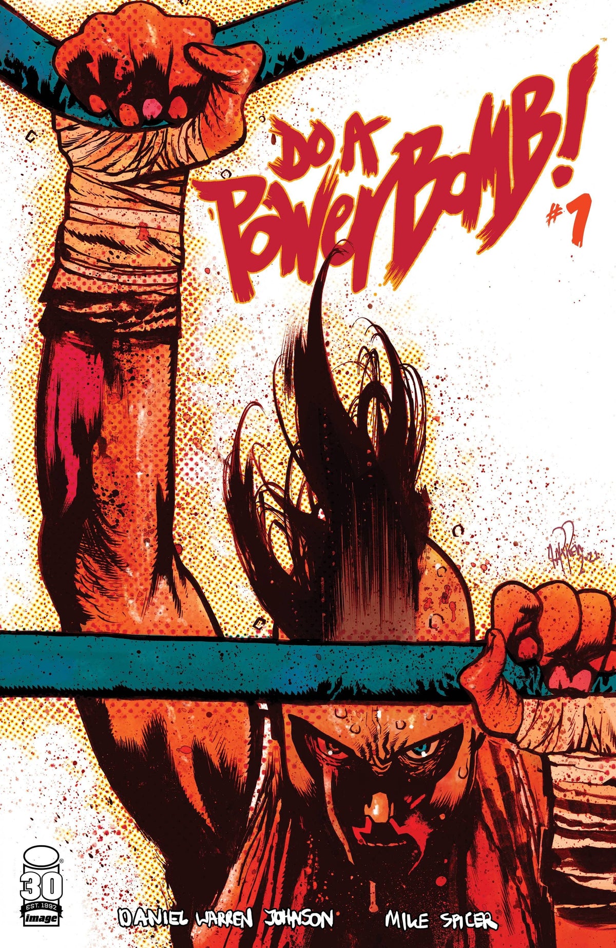 Image Comics Comic Books DO A POWERBOMB #1 (OF 7) CVR B HARREN 70985303445200121 APR220073