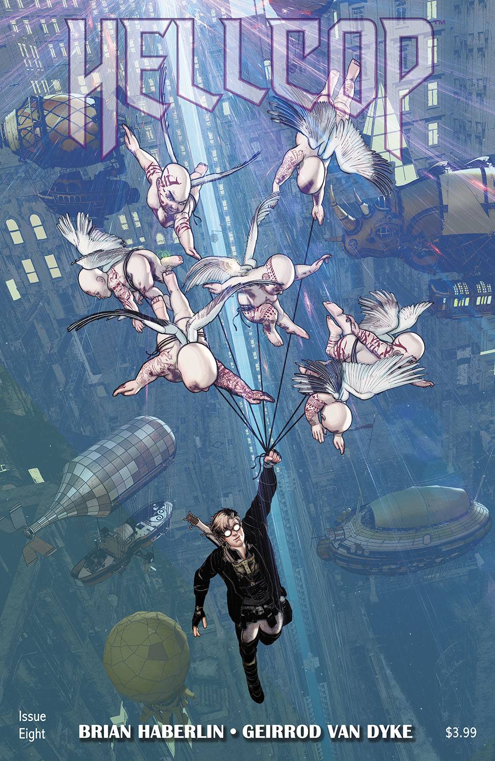 Image Comics Comic Books HELLCOP #8 CVR A HABERLIN & VAN DYKE (MR) 70985303222900811 APR220195