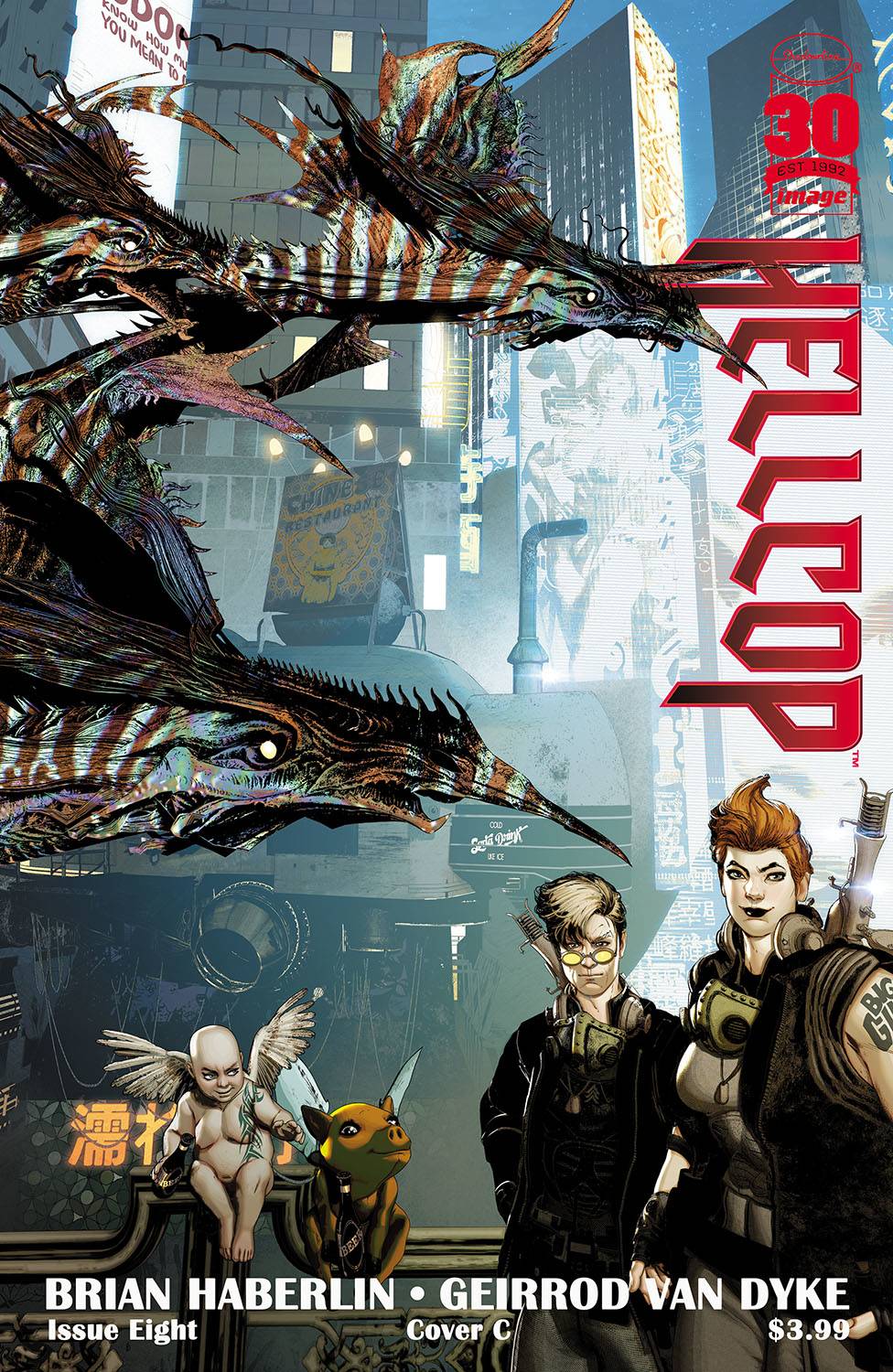 Image Comics Comic Books HELLCOP #8 CVR C DREW & HABERLIN (MR) 70985303222900831 APR220197