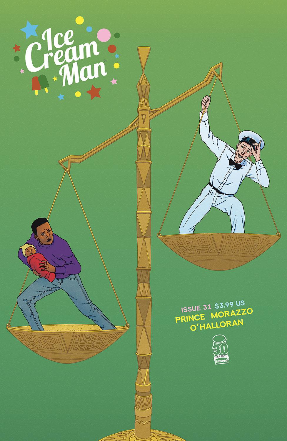 Image Comics Comic Books ICE CREAM MAN #31 CVR A MORAZZO & OHALLORAN (MR) 70985302543603111 APR220202