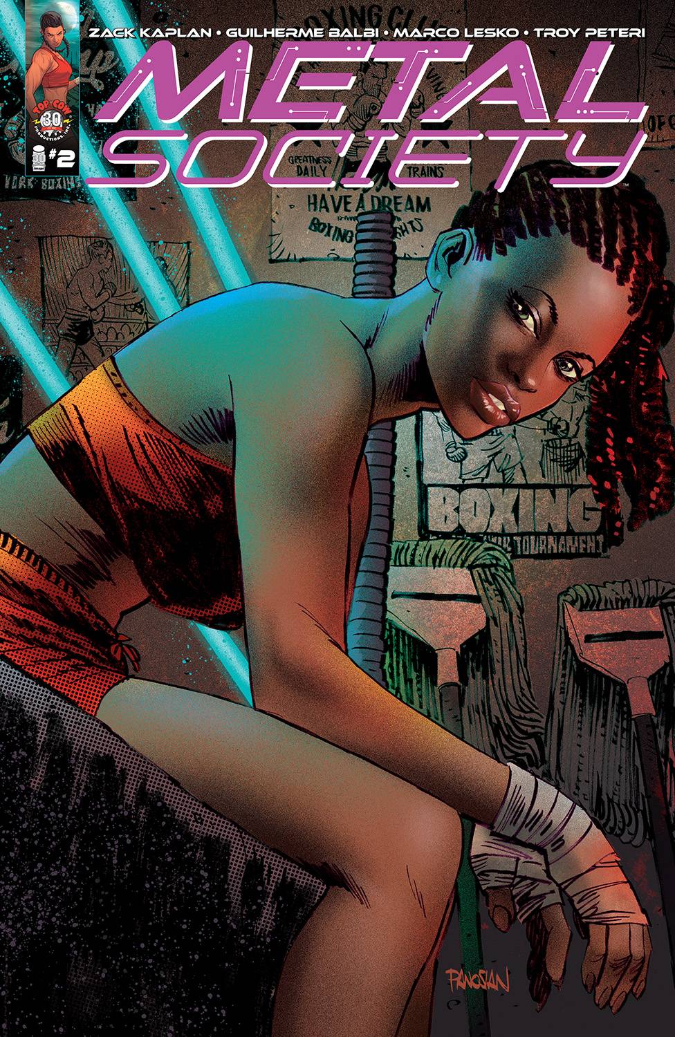 Image Comics Comic Books METAL SOCIETY #2 (OF 5) CVR B PANOSIAN 70985303428500221 APR220219