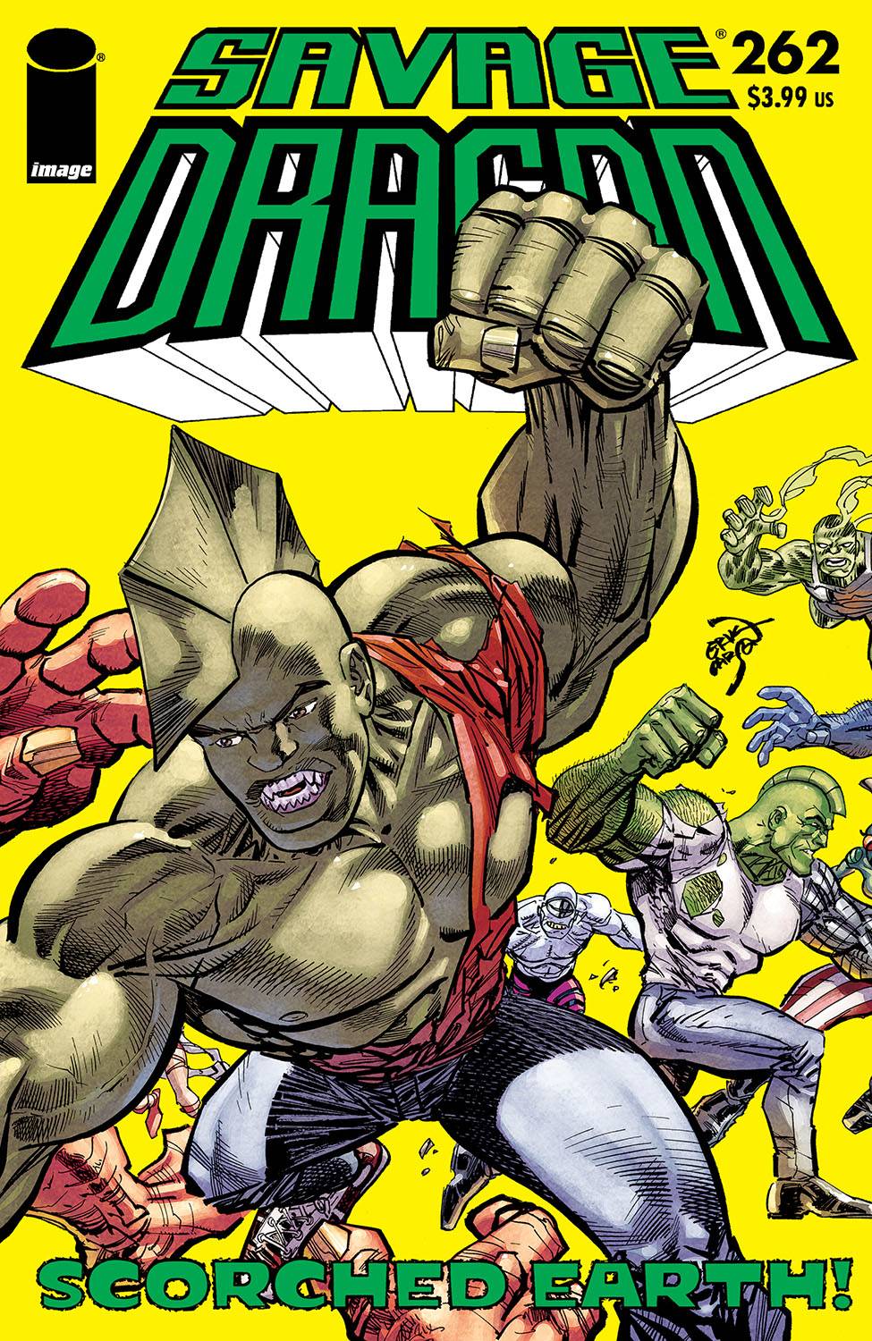 Image Comics Comic Books SAVAGE DRAGON #262 CVR A LARSEN (MR) 70985305211126211 APR220231