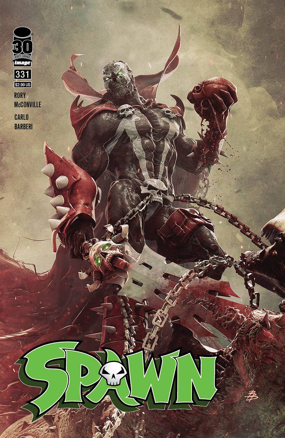 Image Comics Comic Books SPAWN #331 CVR A BARENDS 70985300214733111 APR220240