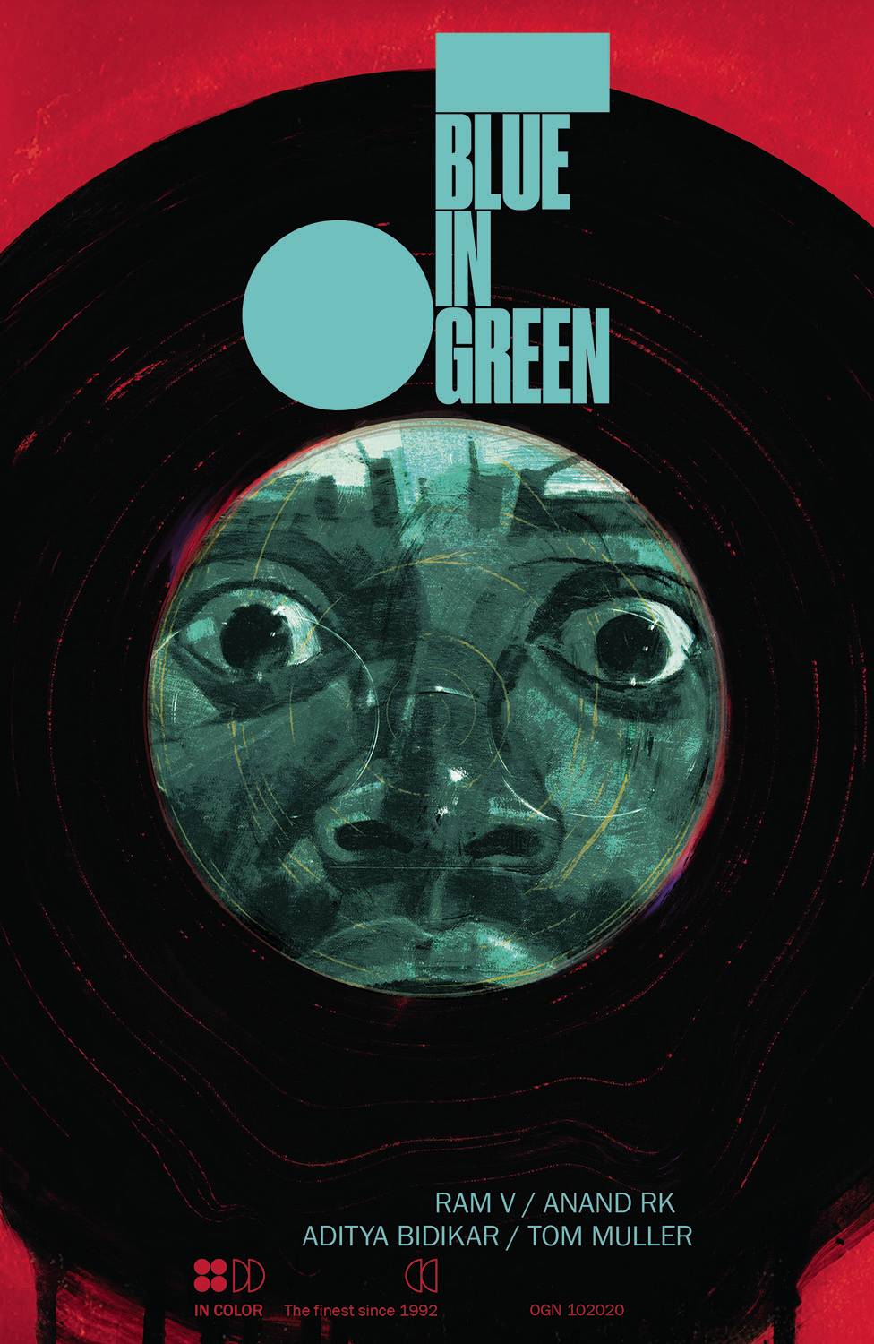 IMAGE COMICS Graphic Novel Blue In Green GN (MR) 9781534317130 AUG200050