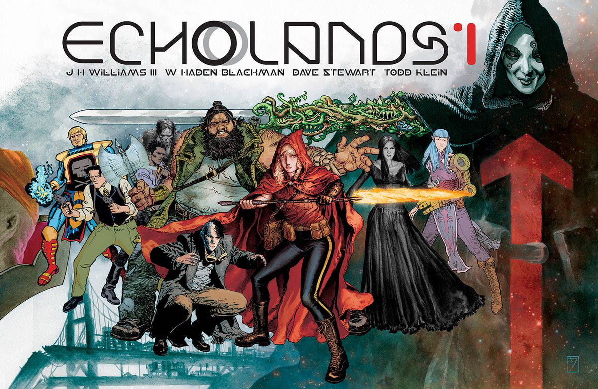 IMAGE COMICS Graphic Novel Echolands HC Vol 01 (MR) 9781534321137 DEC210128