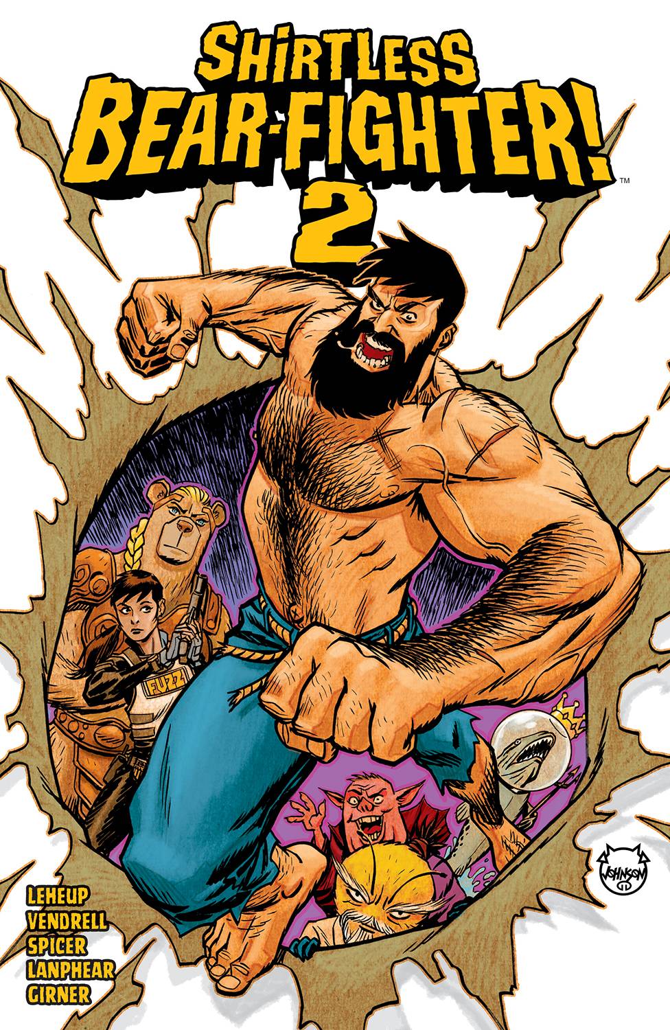 SHIRTLESS BEAR-FIGHTER TP VOL 02 - Third Eye