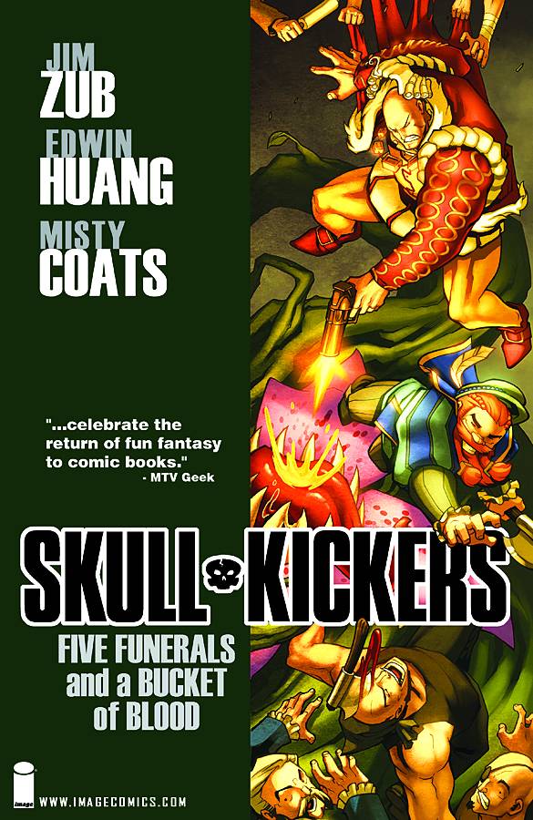 SKULLKICKERS TP VOL 02 FIVE FUNERALS & A BUCKET OF BLOOD - Third Eye