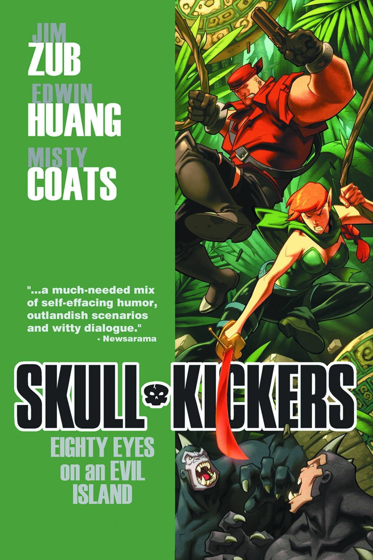 SKULLKICKERS TP VOL 04 EIGHTY EYES ON AN EVIL ISLAND - Third Eye