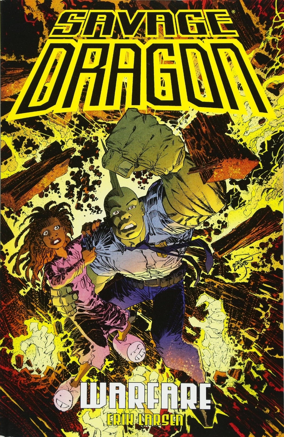 IMAGE COMICS Graphic Novel Savage Dragon Warfare TP (MR) 9781534303638 APR170865