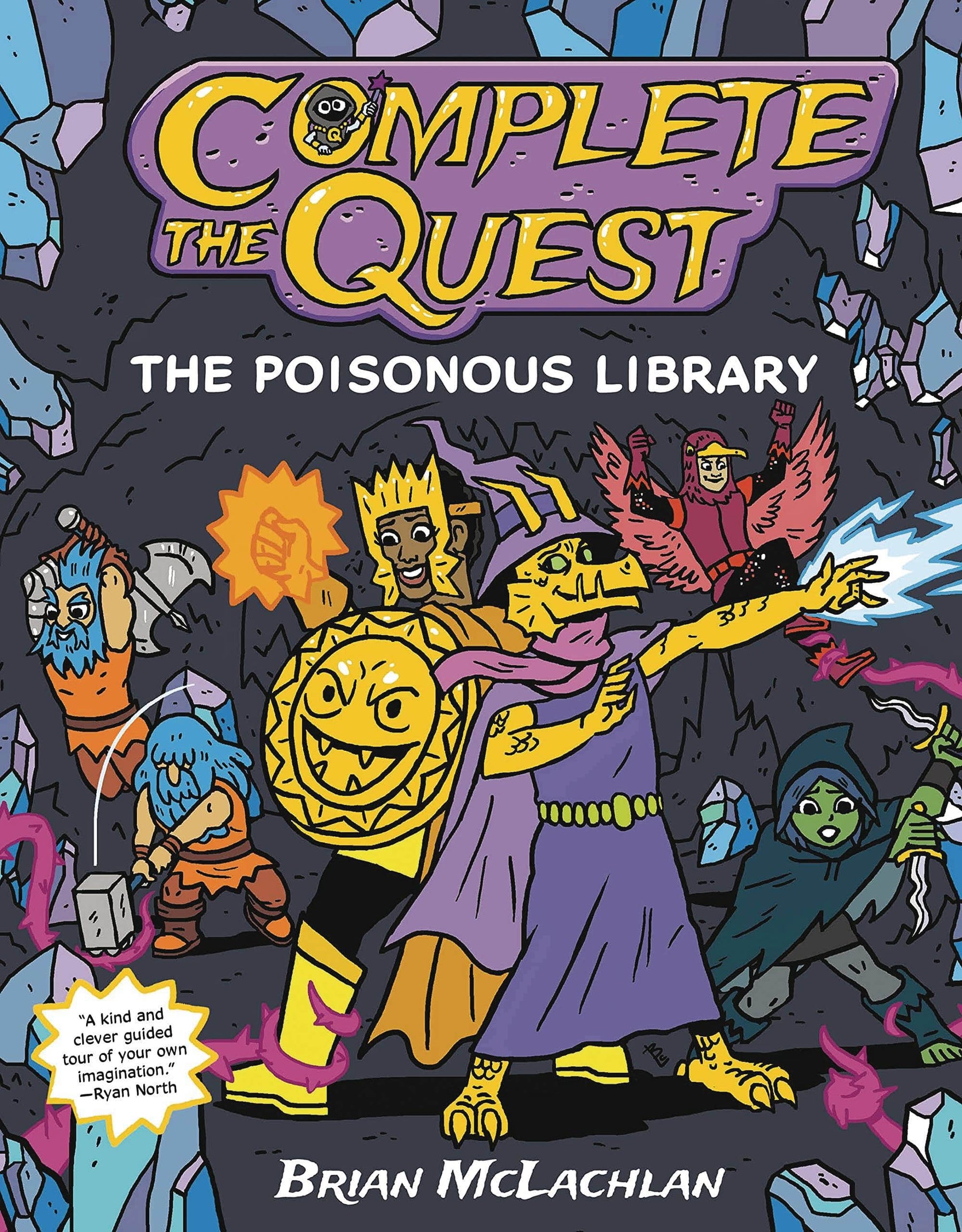 COMPLETE THE QUEST THE POISONOUS LIBRARY GN - Third Eye