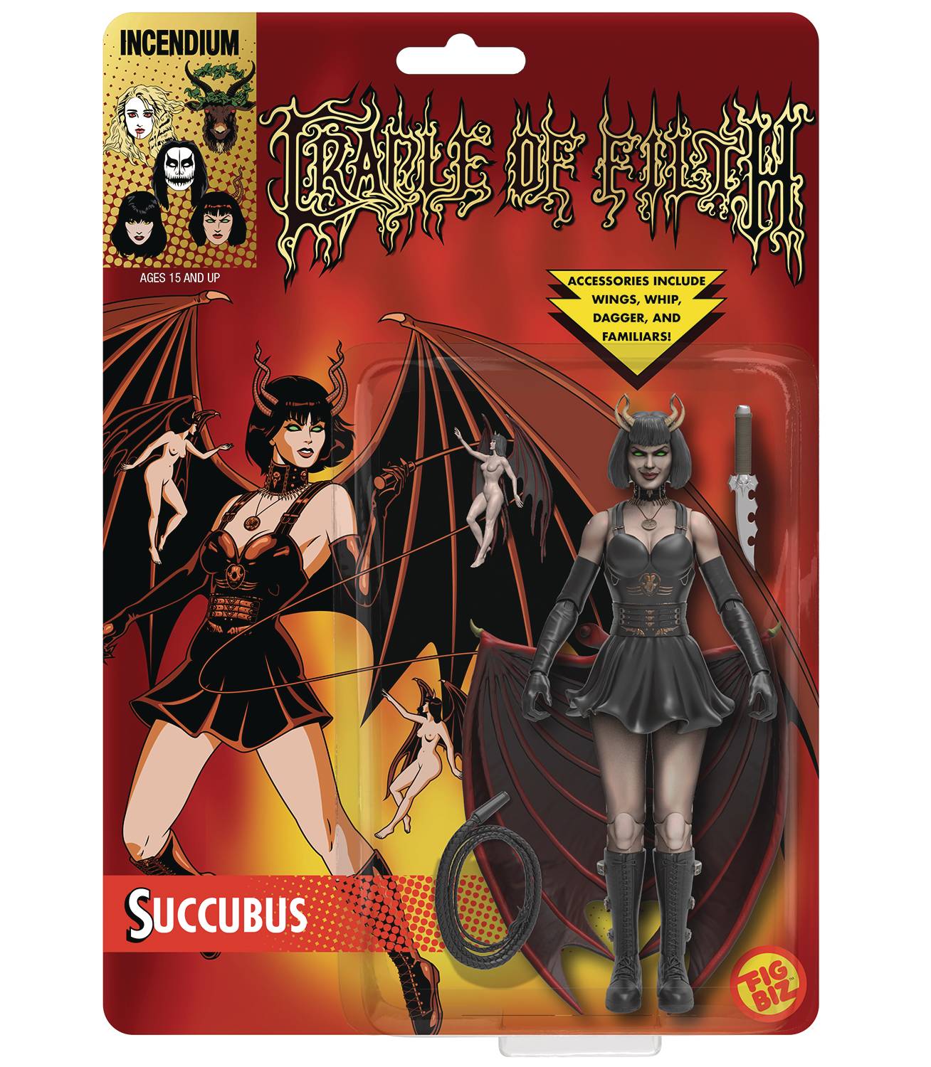 Incendium Llc Toys > Action Figures > Other Action Figures Fig Biz: Cradle of Filth - Succubus 859301007719 JAN218121