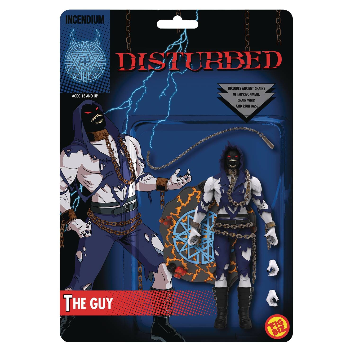 Incendium Llc Toys > Action Figures > Other Action Figures Fig Biz: Disturbed - Guy 859301007795 APR218517